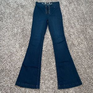 High Rise Flare Jeans
